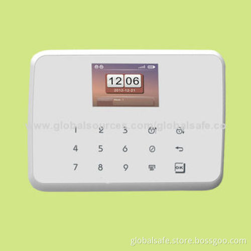SMS alert control GSM network video alarm system with multi-safety
